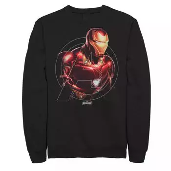 Мужской свитшот с героями Marvel Avengers Endgame Iron Man Hero Licensed Character