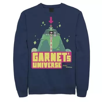 Мужской свитшот с героями мультфильмов Cartoon Network Вселенная Стивена Garnet's Universe Licensed Character, синий