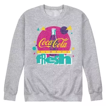 Мужской свитшот с графическим логотипом CocaCola Always Fresh Licensed Character