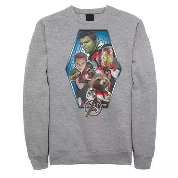 Мужской свитшот с изображением героев Marvel Avengers Endgame Group Pose Licensed Character