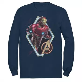 Мужской свитшот с изображением Marvel Avengers Endgame Iron Man Licensed Character