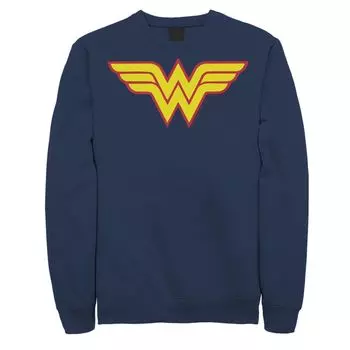 Мужской свитшот с классическим символом DC Comics Wonder Woman Licensed Character