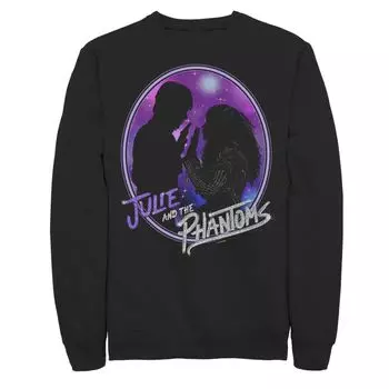 Мужской свитшот с круглым силуэтом и логотипом Julie And The Phantoms Licensed Character