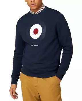 Мужской свитшот с круглым вырезом и графикой Signature Target Ben Sherman