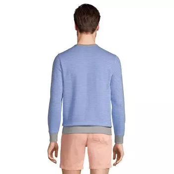 Мужской свитшот с круглым вырезом Lands' End Serious Sweats