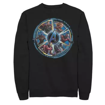 Мужской свитшот с логотипом Avengers Endgame Circle of Heroes Licensed Character