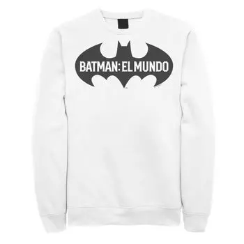 Мужской свитшот с логотипом Batman: El Mundo Mexico Licensed Character