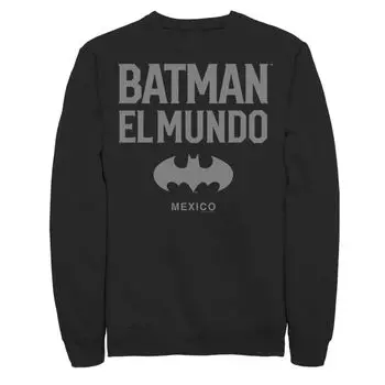 Мужской свитшот с логотипом Batman: El Mundo Mexico Icon Licensed Character
