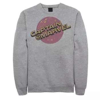Мужской свитшот с логотипом Captain Purple Planet Marvel