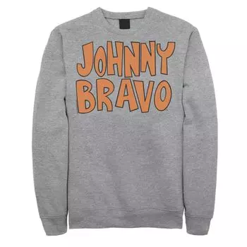 Мужской свитшот с логотипом Cartoon Network Johnny Bravo Licensed Character