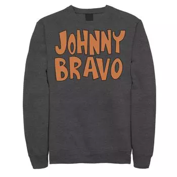 Мужской свитшот с логотипом Cartoon Network Johnny Bravo Licensed Character