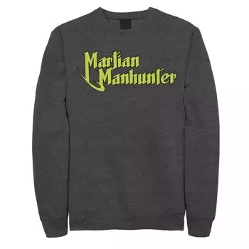 Мужской свитшот с логотипом DC Comics Martian Manhunter Licensed Character
