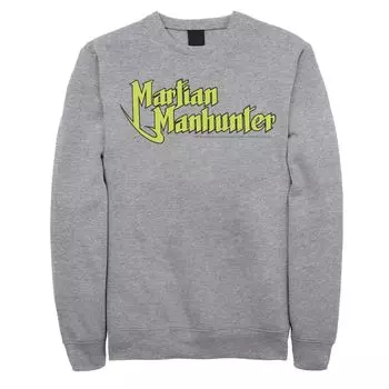 Мужской свитшот с логотипом DC Comics Martian Manhunter Licensed Character