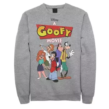 Мужской свитшот с логотипом Disney A Goofy Movie Group Shot Licensed Character