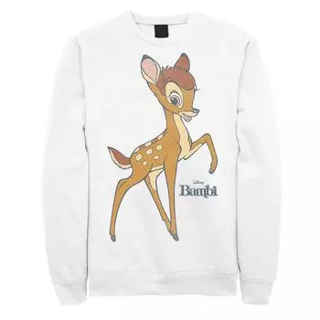 Мужской свитшот с логотипом Disney Bambi Simple Portrait Licensed Character
