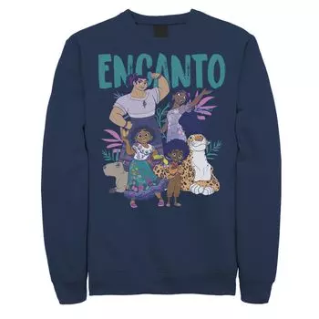 Мужской свитшот с логотипом Disney Encanto Group Portrait Licensed Character