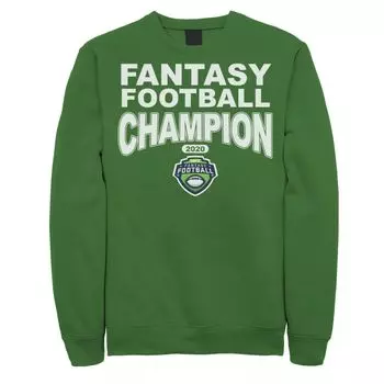 Мужской свитшот с логотипом ESPN 2020 Fantasy Football Champion Licensed Character