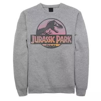 Мужской свитшот с логотипом Jurassic Park Safari Safari Licensed Character