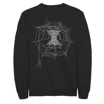 Мужской свитшот с логотипом Marvel Black Widow Web Licensed Character