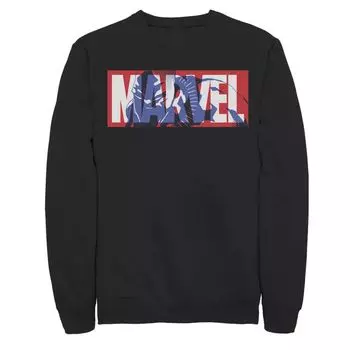 Мужской свитшот с логотипом Marvel Classic, черная пантера Licensed Character