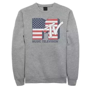 Мужской свитшот с логотипом MTV Rock USA Licensed Character