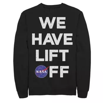 Мужской свитшот с логотипом NASA We Have Lift Off Licensed Character