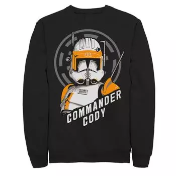Мужской свитшот с логотипом Star Wars Commander Cody Bust Licensed Character