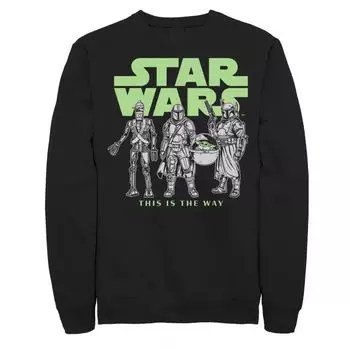 Мужской свитшот с логотипом Star Wars Licensed Character