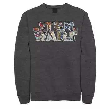 Мужской свитшот с логотипом Star Wars Scenes Epic Licensed Character