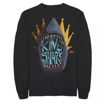 Мужской свитшот с логотипом The Suicide Squad Big King Shark Licensed Character