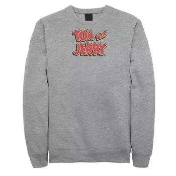 Мужской свитшот с логотипом Tom & Jerry Tom Jerry Licensed Character