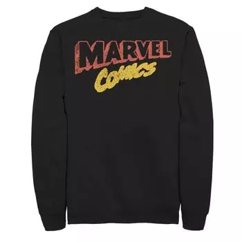 Мужской свитшот с логотипом в стиле ретро из комиксов Marvel Licensed Character