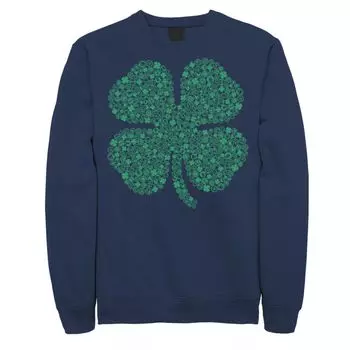 Мужской свитшот с наполнением и наполнителем Marvel Hero Symbol St. Patty's Licensed Character