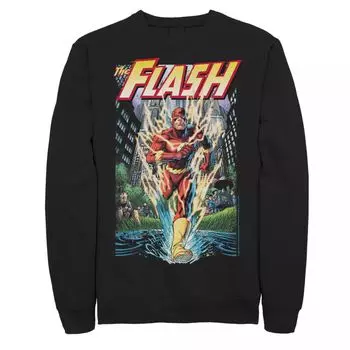 Мужской свитшот с обложкой комиксов DC Comics The Flash Modern Comic Licensed Character