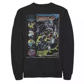 Мужской свитшот с обложкой комиксов Gargoyles Defenders Of The Night Licensed Character