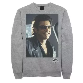 Мужской свитшот с парком Юрского периода Goldblum Sly Smile Licensed Character