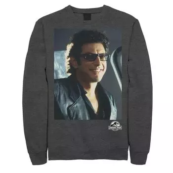Мужской свитшот с парком Юрского периода Goldblum Sly Smile Licensed Character