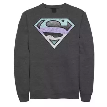 Мужской свитшот с пастельным логотипом DC Comics Suerman Licensed Character