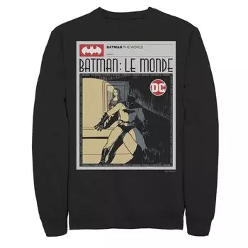 Мужской свитшот с плакатом Batman: Le Monde France News Licensed Character