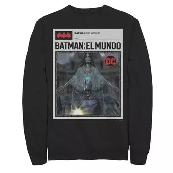 Мужской свитшот с плакатом Batman The World Mexicao News Licensed Character
