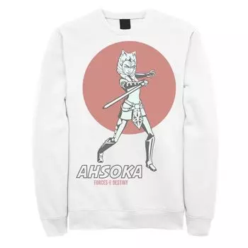 Мужской свитшот с плакатом «Звездные войны Асока и закат» Licensed Character