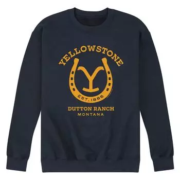 Мужской свитшот с подковой Yellowstone Licensed Character