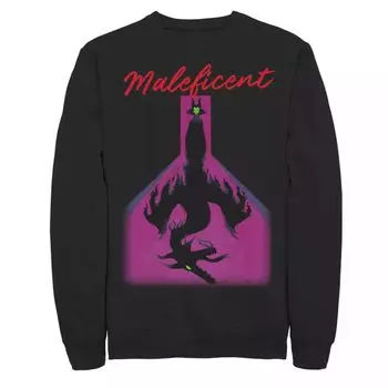 Мужской свитшот с портретом Maleficent Dragon Shadow Disney