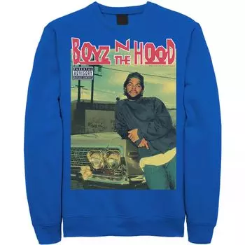 Мужской свитшот с постером и обложкой альбома Boyz In The Hood Licensed Character