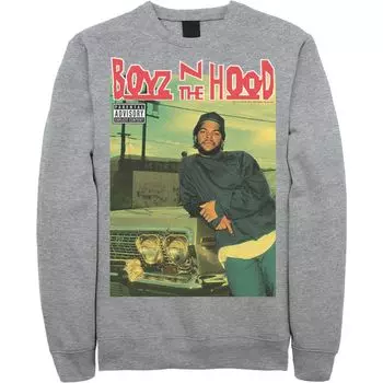Мужской свитшот с постером и обложкой альбома Boyz In The Hood Licensed Character