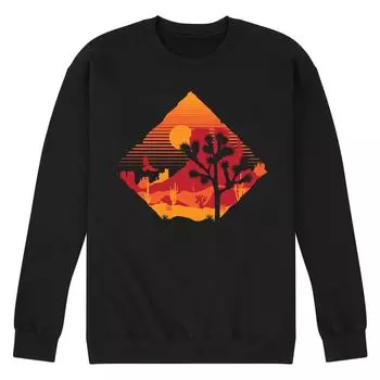 Мужской свитшот с рисунком Desert Sunset Licensed Character