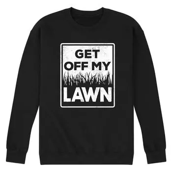 Мужской свитшот с рисунком Get Off My Lawn Licensed Character