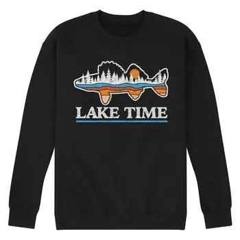 Мужской свитшот с рисунком Lake Time Licensed Character