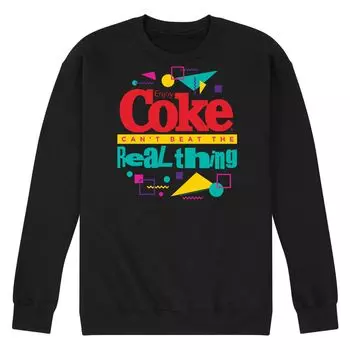 Мужской свитшот с рисунком лицензированного персонажа CocaCola Can’t Beat the Real Thing Licensed Character