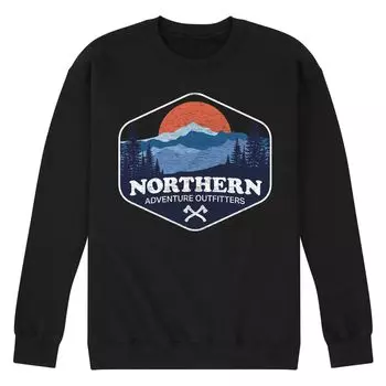 Мужской свитшот с рисунком Northern Adventure Licensed Character
